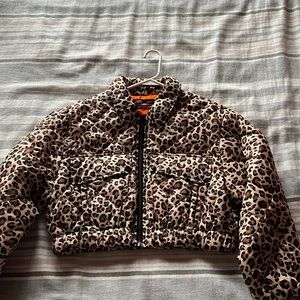 Zara Cropped Puffer Jacket